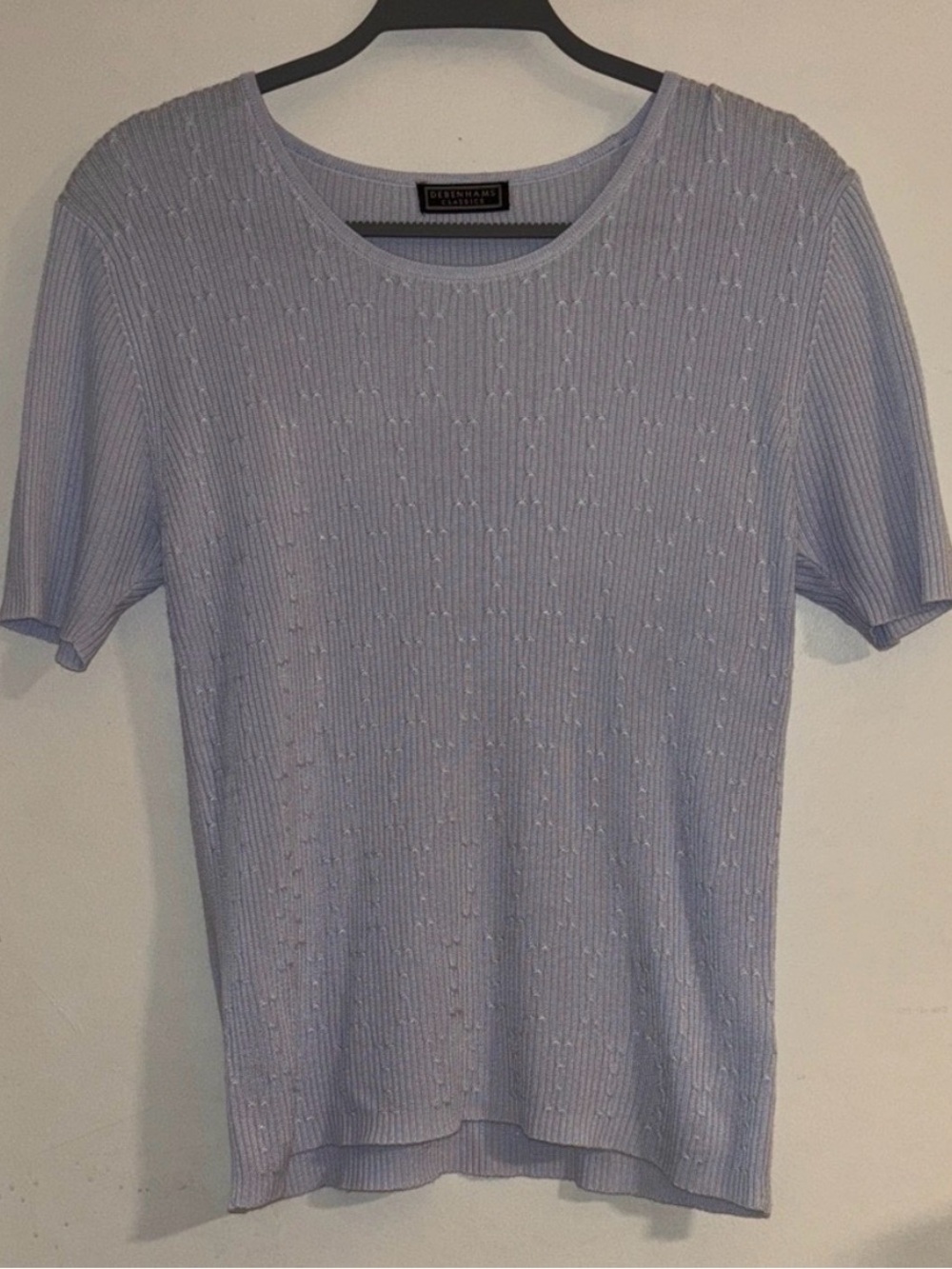 🫂 Debenham’s Ribbed Knit Top - Picture 2 of 6